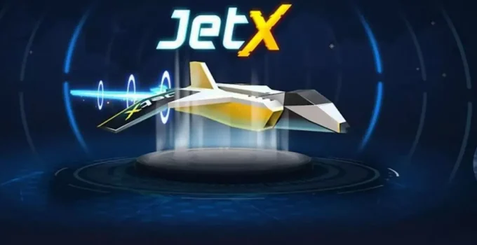 Arte dos Jogos JetX para ilustrar artigo.