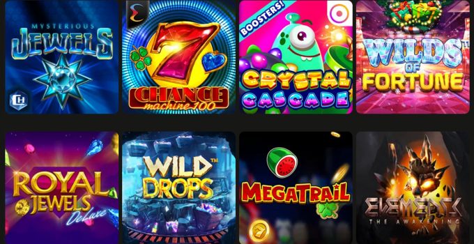 Imagem com jogos Crystals para ilustrar matéria.