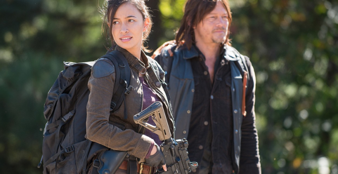 rosita and daryl