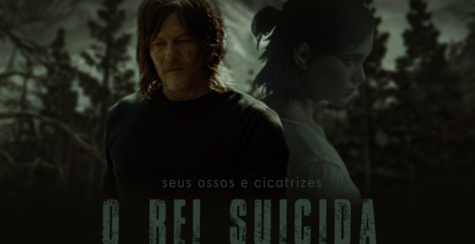 Pôster do Capítulo 18 - "O Rei Suicida" da fanfic Seus Ossos e Cicatrizes.