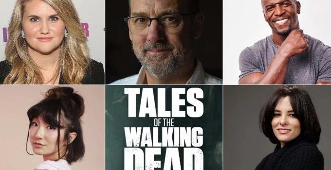 Montagem com os primeiros atores confirmados em Tales of The Walking Dead.