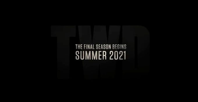 imagem com a previsão de estreia da 11ª temporada de The Walking Dead para o verão dos EUA