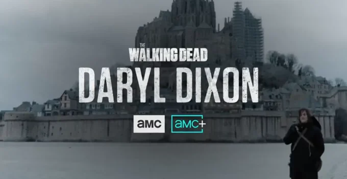 Daryl Dixon em cena de sua série spin-off de The Walking Dead na França.