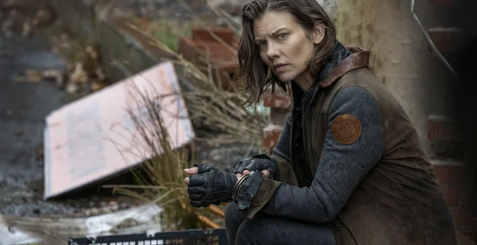 Maggie sentada e preocupada em cena do Episódio 2 da 2ª temporada de The Walking Dead: Dead City.