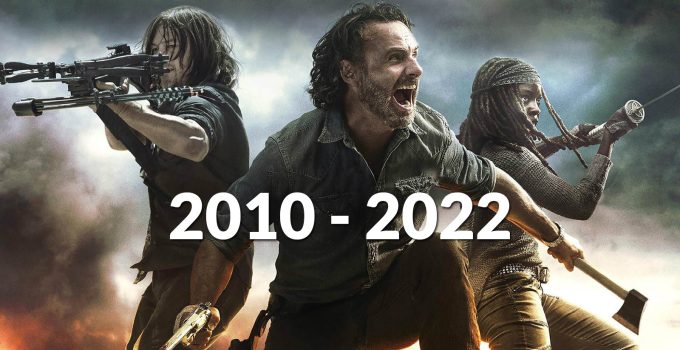 Daryl, Rick e Michonne armados e prontos para o combate em pôster de The Walking Dead.