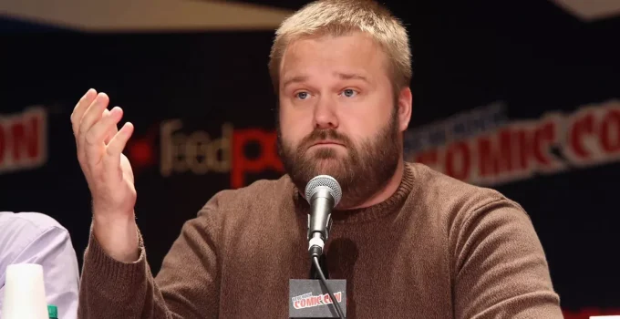 Robert Kirkman, o criador de The Walking Dead, em painel da NYCC.