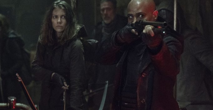 Gabriel, Maggie e Negan preparados para matar walkers no episódio “Acheron: Part II” da 11ª temporada de The Walking Dead