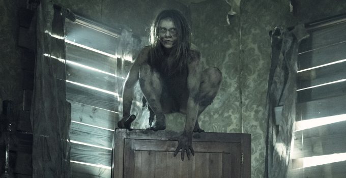 Um dos selvagens que aparece no episódio 6 da 11ª temporada de The Walking Dead.