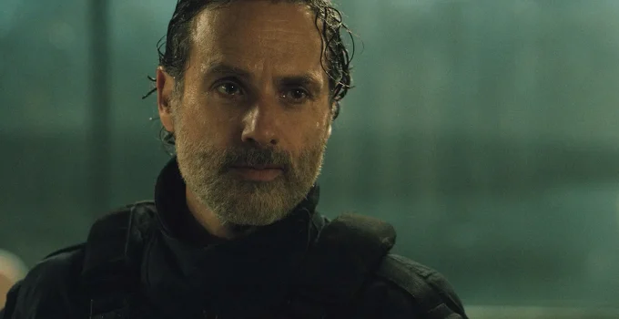 Rick triste e confrontando Michonne em cena do Episódio 4 de The Walking Dead: The Ones Who Live.