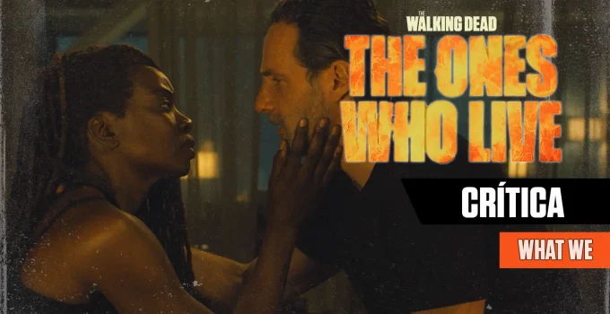 Rick e Michonne em momento íntimo em cena do Episódio 4 de The Walking Dead: The Ones Who Live.