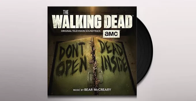 Capa da trilha sonora oficial da 1ª temporada de The Walking Dead.